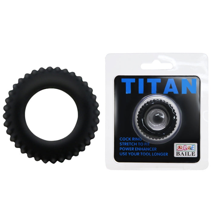 The silicone cock ring is a firm and thick cock ring that will enhance your size, your performance and your orgasms. With this male enhancer toy you will have longer erections than ever before. The material is phthalates free and made from a skin-safe silicone for a firm but flexible hold.