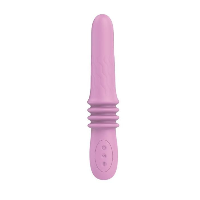 This luxuriously lifelike stimulation and thrusting design with powerful vibrations straight to your sweet spots with 12 different vibration modes and 4 thrusting modes, for mind-blowing blended bliss. Made from soft, skin-safe silicone, this USB rechargeable vibrator offers pleasurable playtimes. It's also fully waterproof and ready to hop into the bath or shower with you for slippery sessions.