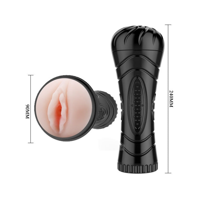 Incredibly realistic, discreet and simple to use, this is a must-have for any man's toy box, made of TPR material and with a ribbed and realistic feeling entrance for lifelike sensation. Easy to clean and reusable.