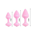 Whether you're looking for an introduction to anal sex toys or extra stimulation during sex, the FeelzToys Bibi butt plug unisex set is an excellent option for you. Dimensions: Small - 77 x 3 x 35 mm, weight: 28g Medium - 87 x 35 x 35 mm, weight: 44g Large - 97 x 4 x 35 mm, weight: 65g
