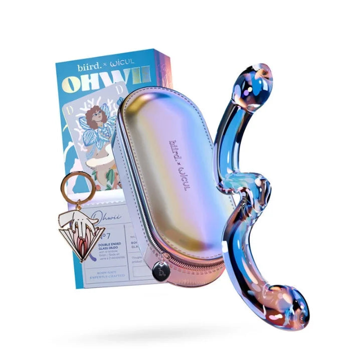 Lady Jane Adult Sex Shop | Biird x Wicul OhWii Double-Ended Glass Dildo