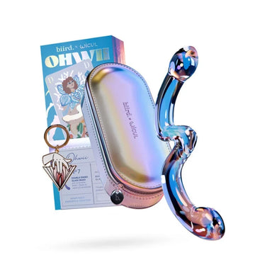 Lady Jane Adult Sex Shop | Biird x Wicul OhWii Double-Ended Glass Dildo