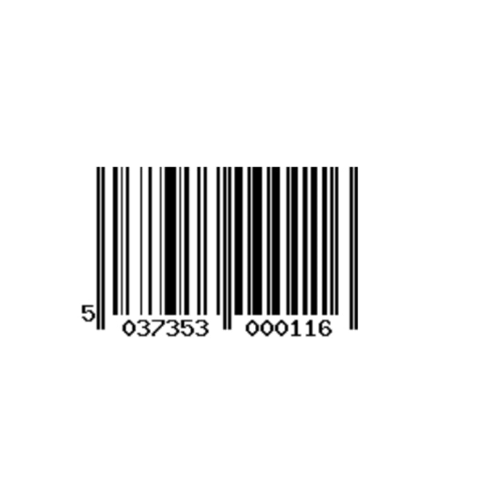 Barcode for Monogamy board game showing vertical lines and numbers for communication