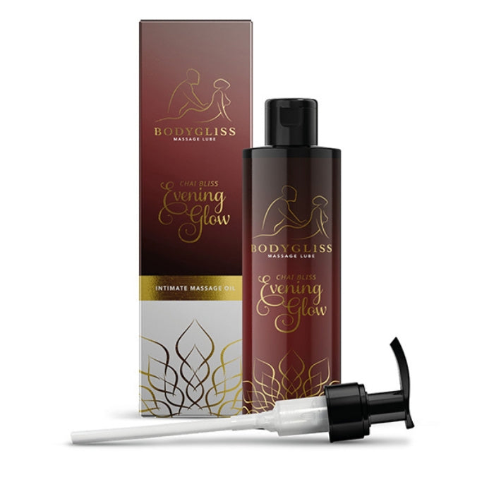 Lady Jane Adult Sex Shop | Bodygliss Silky Soft Massage Oil - Evening Glow (150ml)