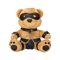 Bondage Bearz Charlie Chains: tan teddy bear in mask and harness