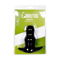 Anal play for advanced users. Brutus Ergo Bum Anal plug is the perfect anal toy for those who want something on the larger side. The wavy shape will make you feel every inch when it slides in. Made from silicone. Diameter outside 46-63mm, Diameter inside 25-40mm, Product insertable length 131mm, Product total length 140mm.