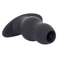 Anal play for advanced users. Brutus Ergo Bum Anal plug is the perfect anal toy for those who want something on the larger side. The wavy shape will make you feel every inch when it slides in. Made from silicone. Diameter outside 46-63mm, Diameter inside 25-40mm, Product insertable length 131mm, Product total length 140mm.