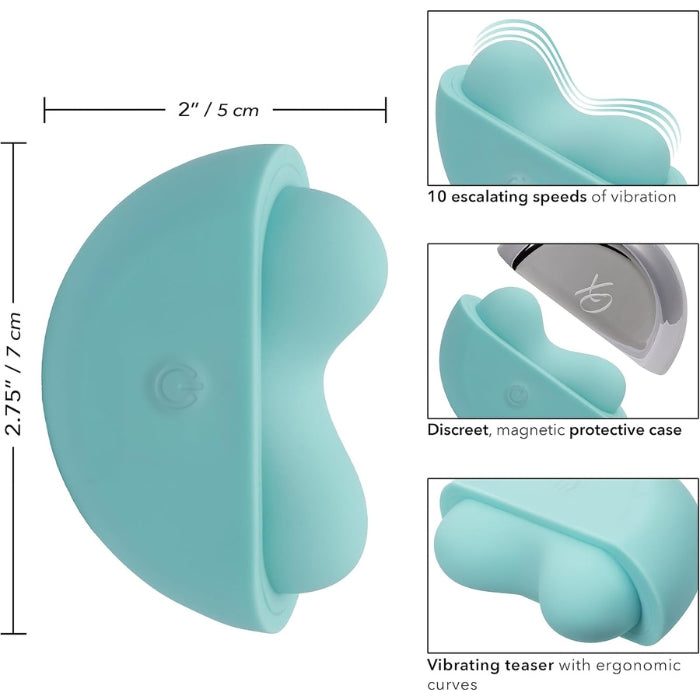 Lady Jane Adult Sex Shop | Calexotics Ovation Applause Clitoral Vibrator - Blue