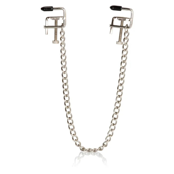 Calexotics Padded Vises nickel-free iron nipple clamps with rubber grips