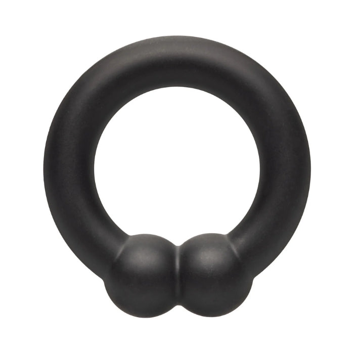 Calexotics Silicone Alpha Muscle Cock Ring - Black