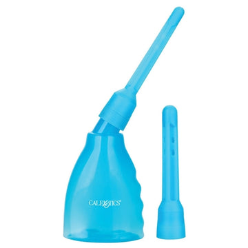 The Ultimate Douche includes a transparent bottle, slip applicator tip and multi-directional probe. The Ultimate Douche is made from Polyethylene.