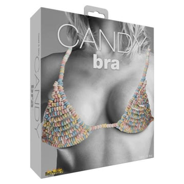 Candy Edible Bra! Multi-flavored candy in a one-size-fits-most bra.