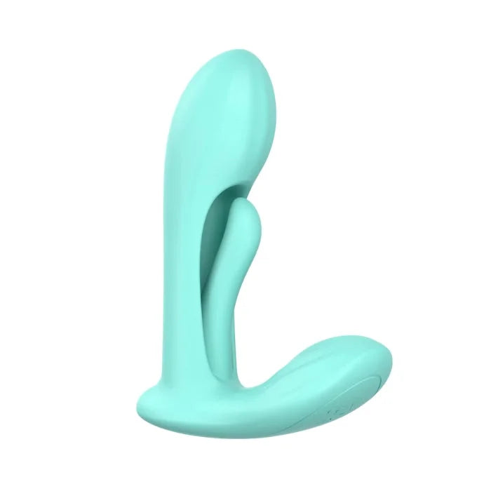 Lady Jane Adult Sex Shop | Clitoral & G-Spot Flap Panty Vibrator - Mint