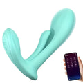 Lady Jane Adult Sex Shop | Clitoral & G-Spot Flap Panty Vibrator - Mint