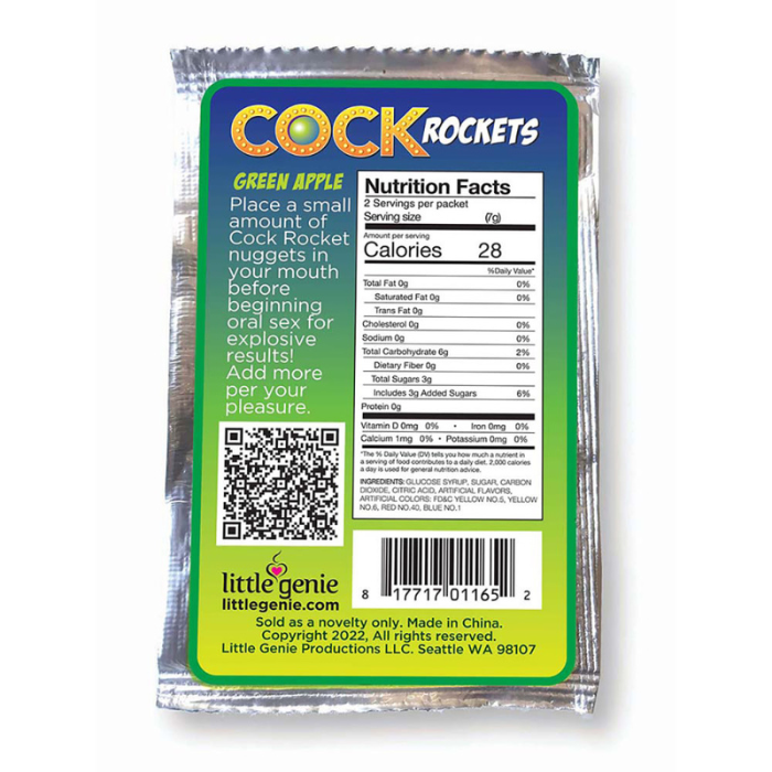 Lady Jane Adult Sex Shop | Cock Rockets Oral Candy - Assorted Flavours (14g)