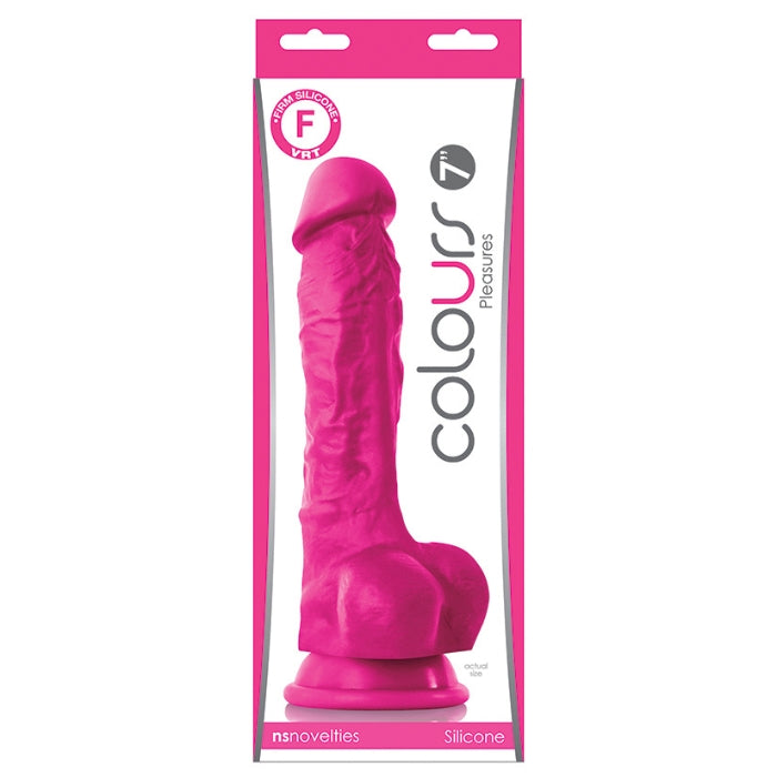 Lady Jane Adult Sex Shop | Colours Pleasure 7inch Dildo - Pink