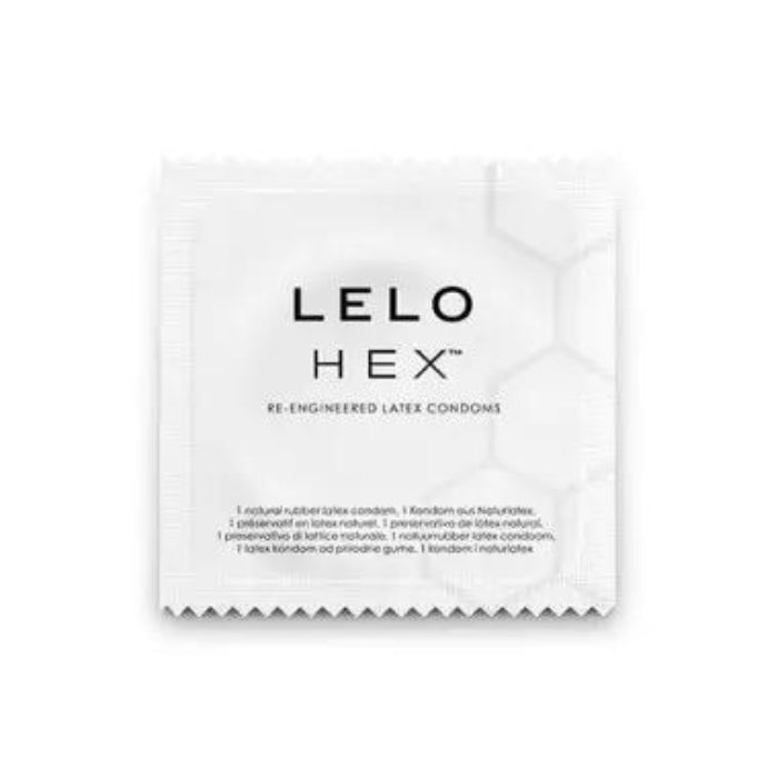 Lady Jane Adult Sex Shop | Condoms 54 mm Lelo Hex (1) | Brand_Lelo, Category_Health & Hygiene, Condoms, Gender_For Him,