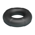 Crazy Bull Arvell black silicone cock ring with textured segmented surface
