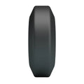 Sleek matte black Crazy Bull Brodan silicone wedding band with tapered design