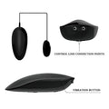 Crazy Bull Emma black wireless headset with ergonomic textured design