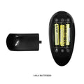 Crazy Bull Emma black remote with AAA batteries and cover