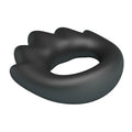 Crazy Bull Habert black silicone hand-shaped cock ring