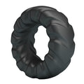 Crazy Bull Jeriko cock ring in black textured rubber