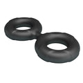 Black silicone double ring grip for Crazy Bull Radwan cock ring