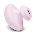 Pink silicone dame fin 2.0 finger vibrator showing usb-c charging port for enhanced play and precision stimulation