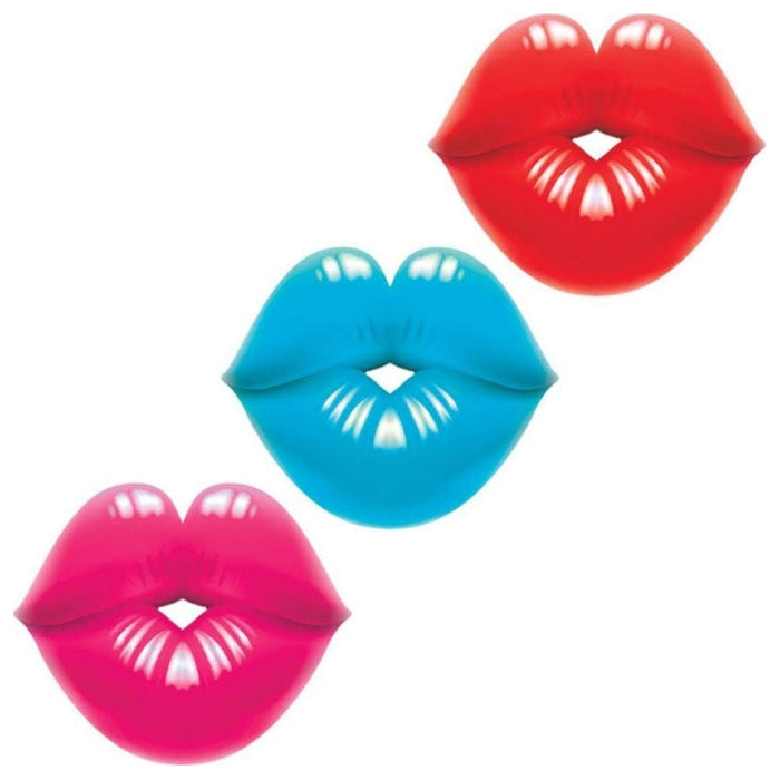 Pucker up and get ready to suck with the great tasting "Dick Lips" edible cock rings! Made from great tasting fruity flavored gummy candy. Super stretchy fun one size fits all, 3 great tasting flavors! Swallow Me Strawberry, Blow Me Blueberry, and Tickle Me Cherry.