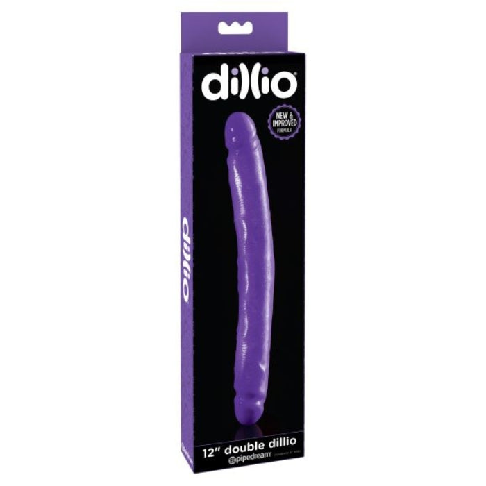 Lady Jane Adult Sex Shop | Dillio 12 inch Double Dong - Purple