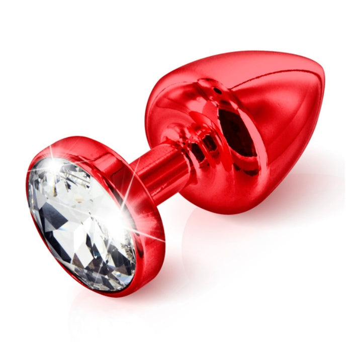 Lady Jane Adult Sex Shop | Diogol Anni Butt Plug Round Red 30 mm