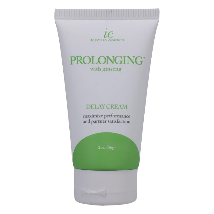 Doc Johnson Prolonging Delay Cream for Men 1oz with Ginseng