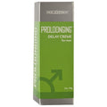 Prolonging Delay Cream 1oz contains 7.5% benzocaine which acts as a desensitizing agent to help the man maintain and prolong his erection and help delay or prevent premature ejaculation. Odorless and tasteless. This product can also be more helpful when used along with a ring.
