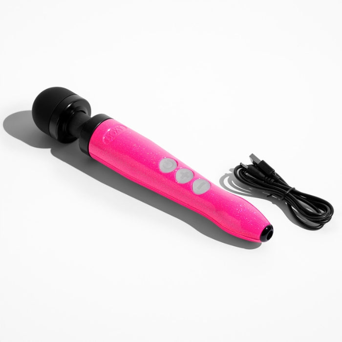 Lady Jane Adult Sex Shop | Doxy Die Cast 3R Wand Massager Hot Pink