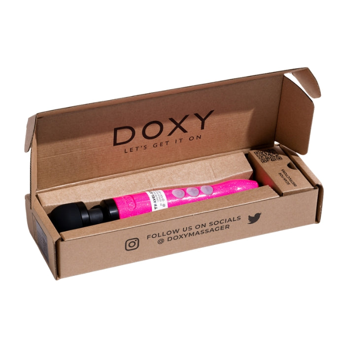 Lady Jane Adult Sex Shop | Doxy Die Cast 3R Wand Massager Hot Pink