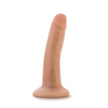 Flesh-colored silicone phallic dildo with suction, perfectly sized for Lady Jane Shop