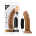 Lady Jane Adult Sex Shop | Dr Skin Dr. Joe 8 inch Vibrating Dildo - Dark