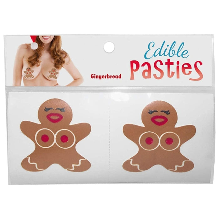 Lady Jane Adult Sex Shop | Edible Pasties - Gingerbread Men | Category_Lingerie & Underwear, Christmas, Christmas