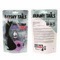 FeelzToys Bunny Tails medium purple butt plug with soft faux-fur bunny tail