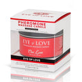 Red Eye of Love pheromone massage candle in white red box, 150ml