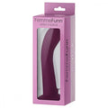 Femme funn versa s penis dildo purple with sleek deep purple silicone sleeve and suction base for hands free use from lady jane adult shop