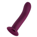 Purple silicone femme funn versa s penis dildo with flared suction base for hands free use from lady jane adult shop