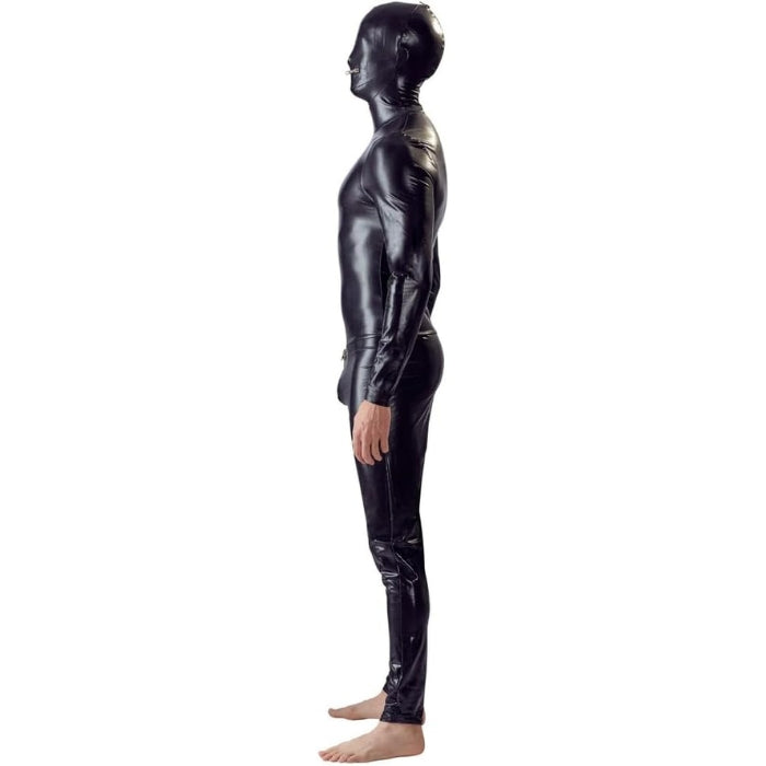 Lady Jane Adult Sex Shop | Fetish Collection Black Fully Body Overall - Black L