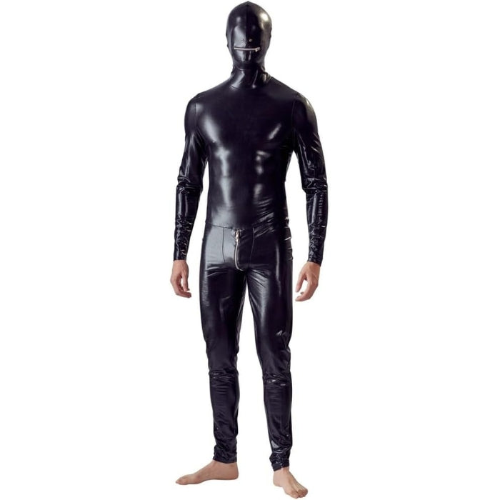 Lady Jane Adult Sex Shop | Fetish Collection Black Fully Body Overall - Black L