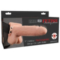 Lady Jane Adult Sex Shop | Fetish Fantasy 7inch Vibrating Hollow Strap On Light