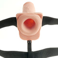 Lady Jane Adult Sex Shop | Fetish Fantasy 7inch Vibrating Hollow Strap On Light