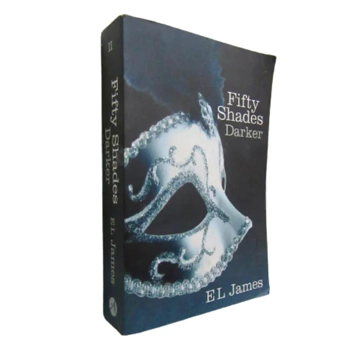 Fifty Shades Darker book by E.L. James from the trilogy