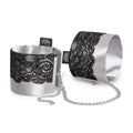 Lady Jane Adult Sex Shop | Fifty Shades of Grey Satin Hand Cuffs - Play Nice