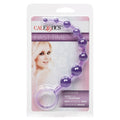 Calexotics First Time Love Anal Beads. are made of a durable, flexible PVC. The loop handle is noticeable on insertion, but is much needed for removal. For the ladies, this product can be used vaginally to increase both of your pleasure.